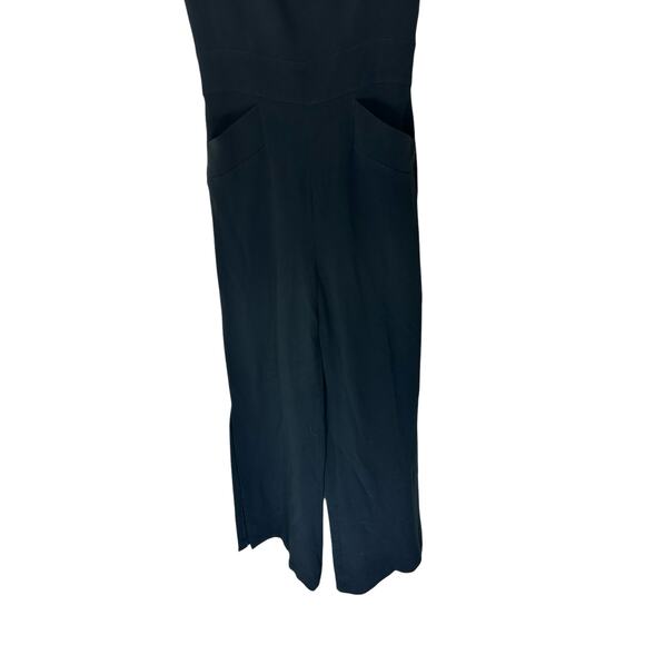 ALEXIS Black Dressy Date Night Out Party Juno Wide Leg Jumpsuit Size Medium - Picture 5 of 12